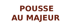 pousse au majeur
